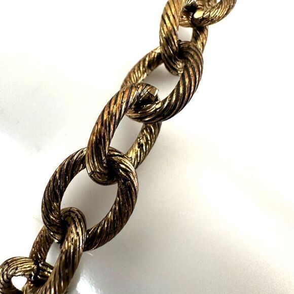 L&F  gold tone link bracelet - Picture 4 of 7
